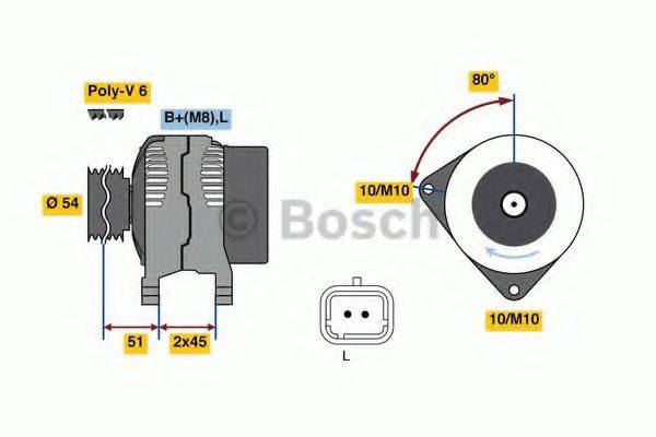 BOSCH 8011 Генератор