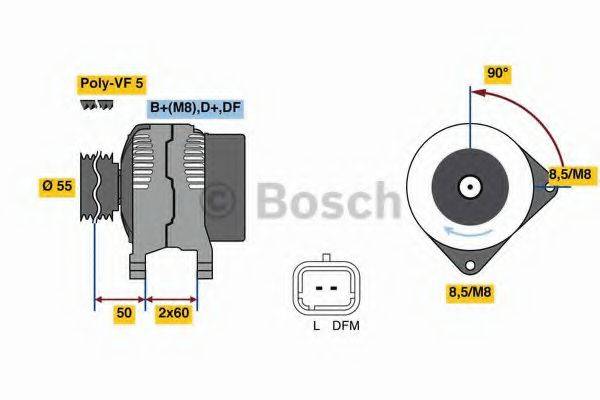 BOSCH 8014 Генератор