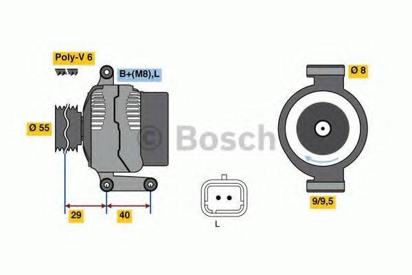 BOSCH 8022 Генератор
