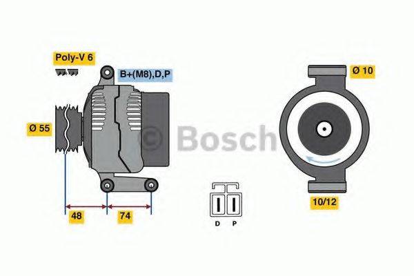 BOSCH 8032 Генератор