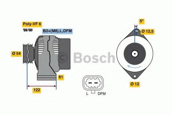 BOSCH 8038 Генератор