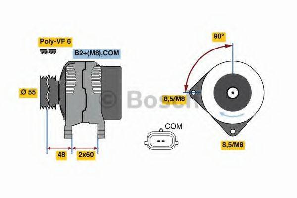 BOSCH 8041 Генератор