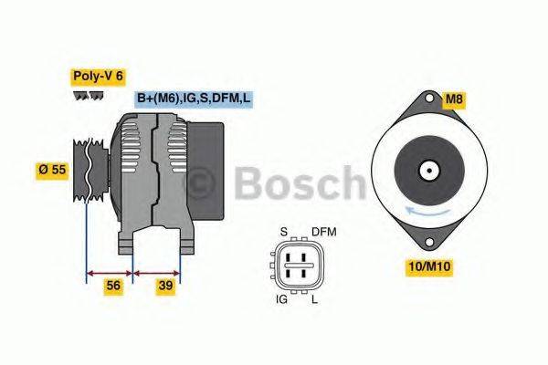 BOSCH 8045 Генератор