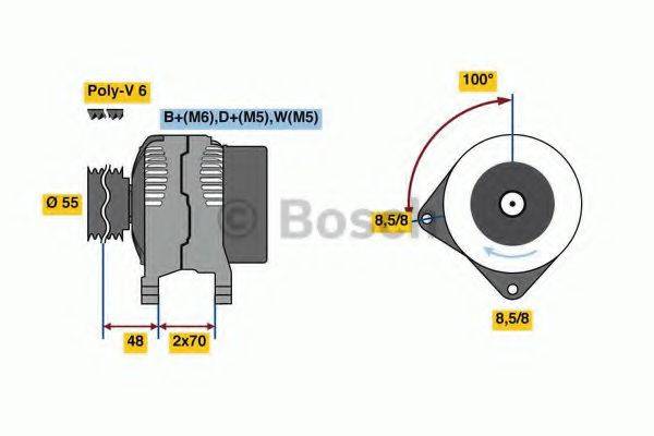 BOSCH 8051 Генератор