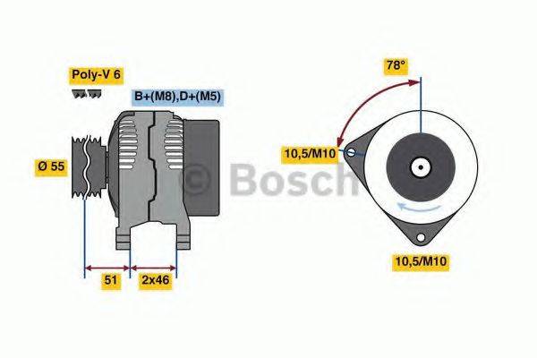 BOSCH 8053 Генератор
