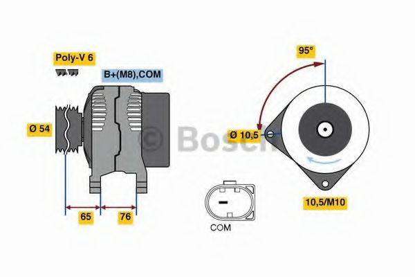 BOSCH 8058 Генератор