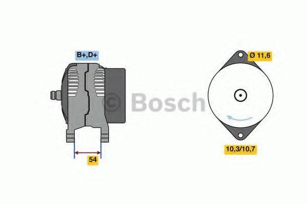 BOSCH 8063 Генератор
