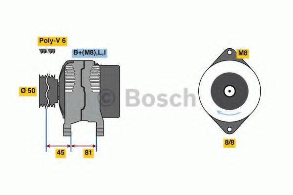 BOSCH 8065 Генератор