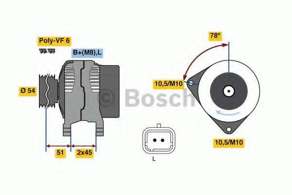 BOSCH 8066 Генератор