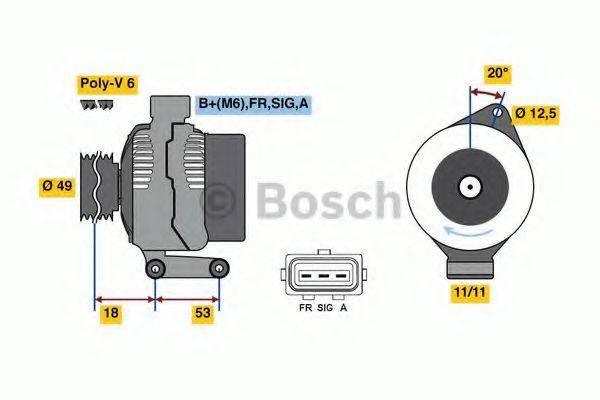 BOSCH 8070 Генератор