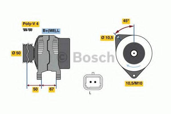 BOSCH 8072 Генератор