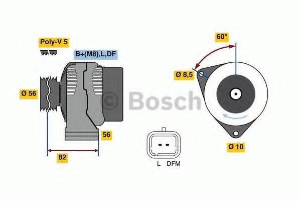 BOSCH 8078 Генератор