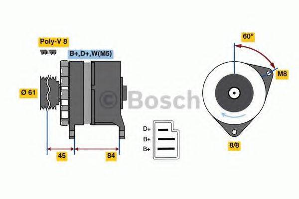 BOSCH 8085 Генератор