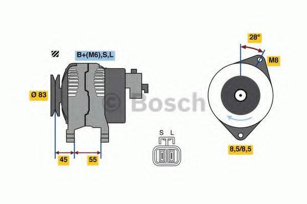 BOSCH 8088 Генератор