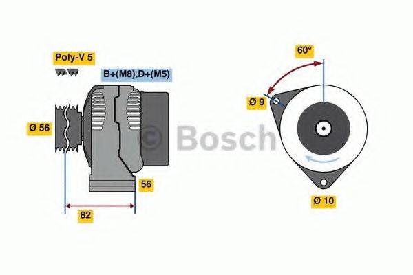 BOSCH 8089 Генератор