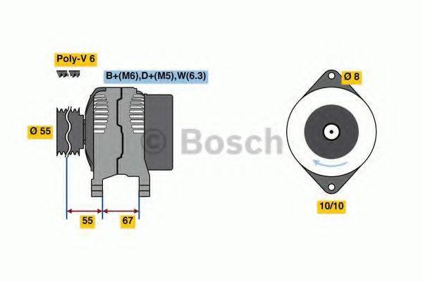 BOSCH 8090 Генератор