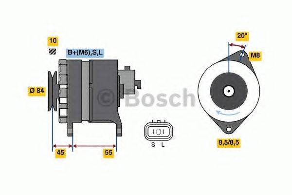 BOSCH 8091 Генератор