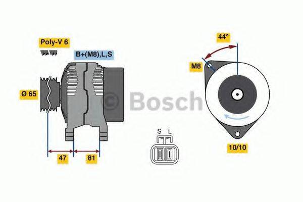 BOSCH 8125 Генератор