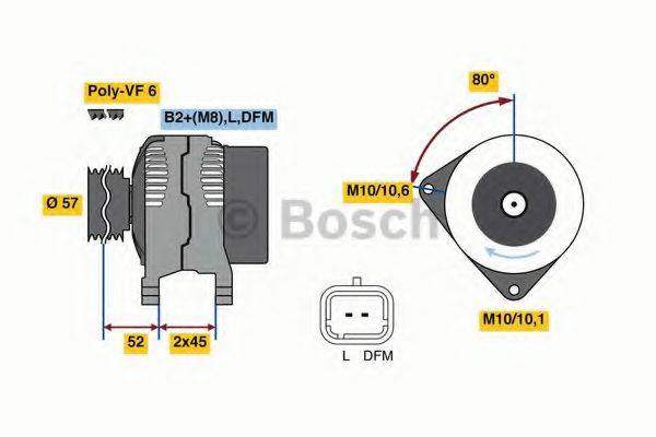 BOSCH 8133 Генератор