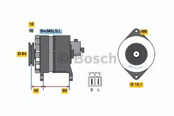 BOSCH 9120334632 Генератор