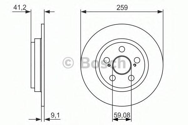 LUCAS ELECTRICAL DF 6331 гальмівний диск