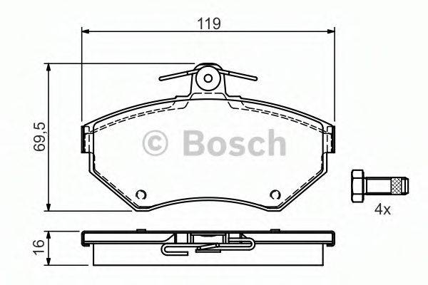 BOSCH 0 986 495 045