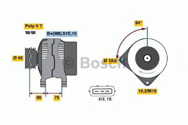 BOSCH 0 123 515 030