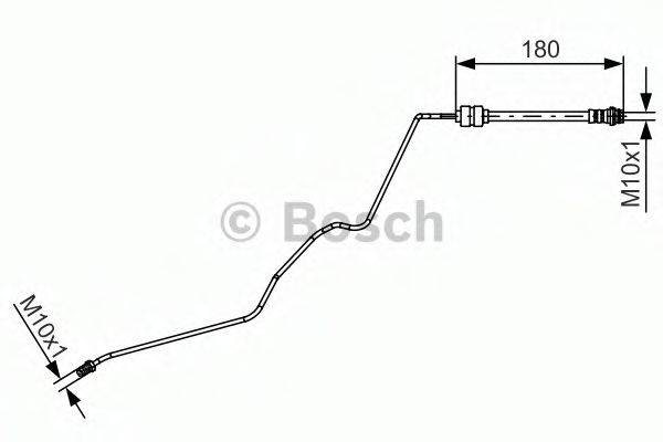 CF GOMMA 512745 Гальмівний шланг