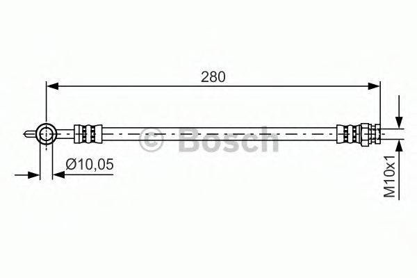 LUCAS ELECTRICAL PHD 1142 Гальмівний шланг