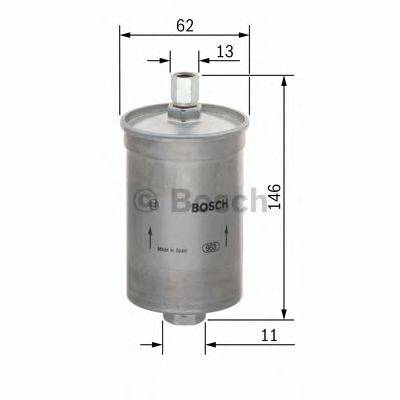 BOSCH 71007 Паливний фільтр