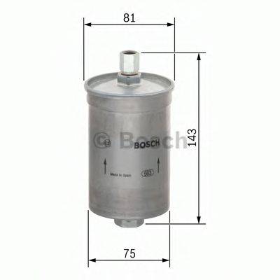 BOSCH 71001 Паливний фільтр