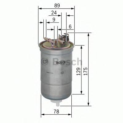 BOSCH G 18 Паливний фільтр