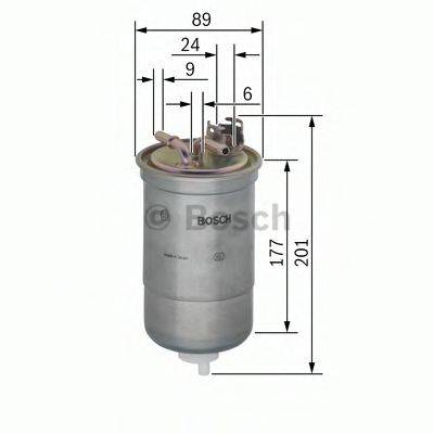 BOSCH FF 21 Паливний фільтр