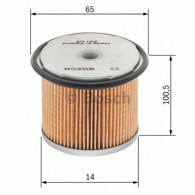 BOSCH FF 05 Паливний фільтр