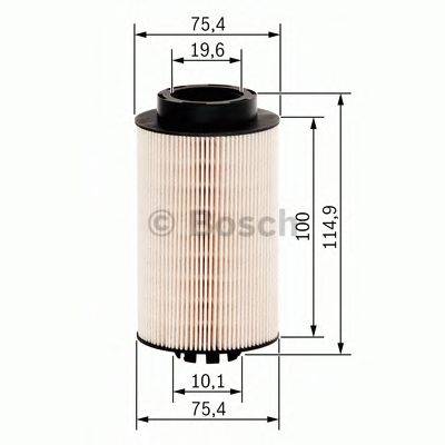 BOSCH N 1718 Паливний фільтр