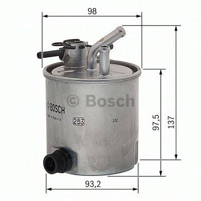 KNECHT KL4403 Паливний фільтр
