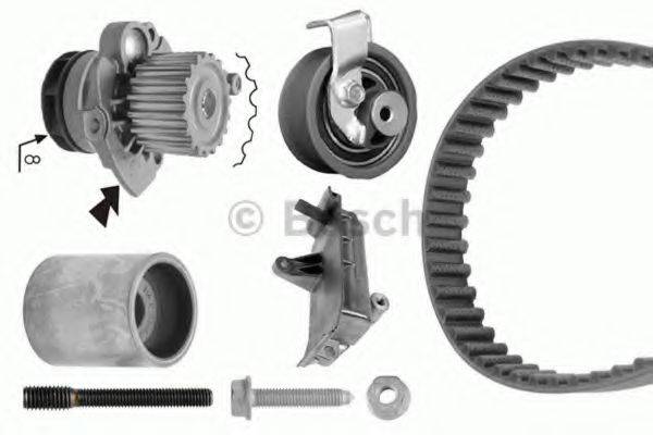 RUVILLE 55494712 Водяний насос + комплект зубчастого ременя