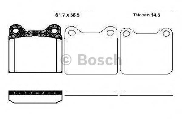 BOSCH 0 986 TB2 134