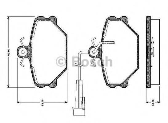 BOSCH 0 986 TB2 142