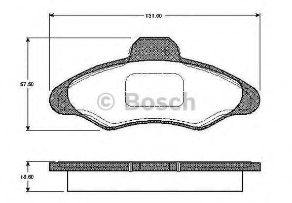 BOSCH 0 986 TB2 184