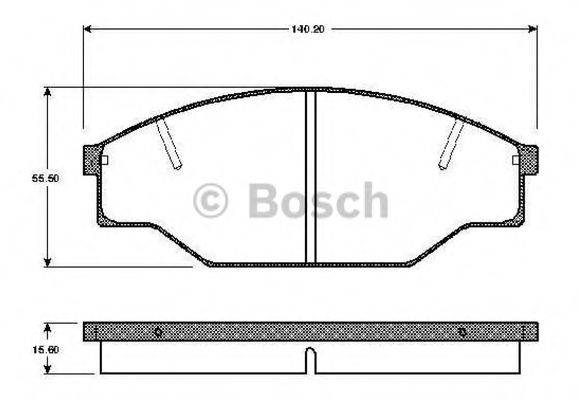 TOYOTA 449135061 Комплект гальмівних колодок, дискове гальмо