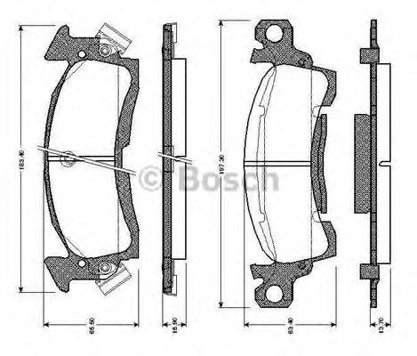 BOSCH 0 986 TB2 269