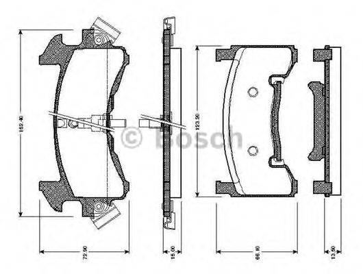 BOSCH 0 986 TB2 270