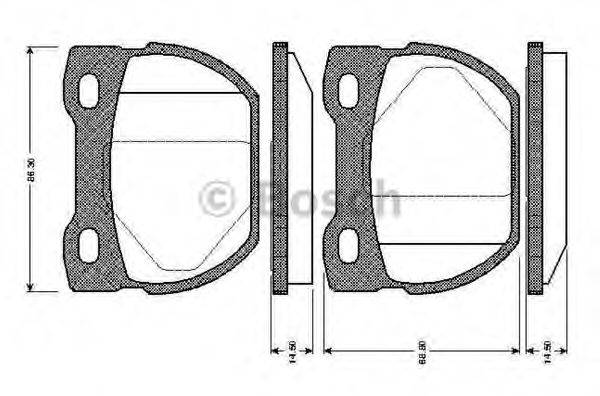 BOSCH 0 986 TB2 280