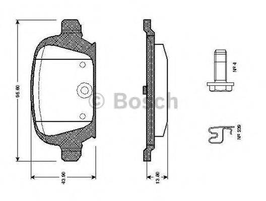 BOSCH 0 986 TB2 404