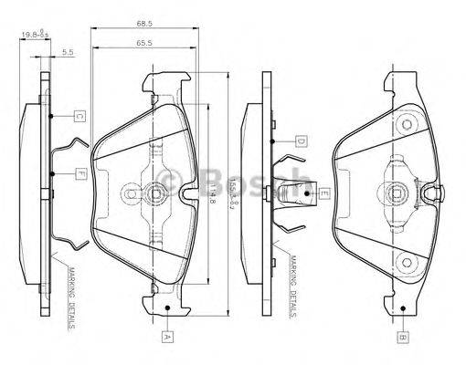 BOSCH 0 986 TB2 413