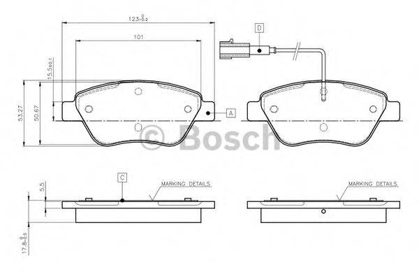 BOSCH 0 986 TB2 414