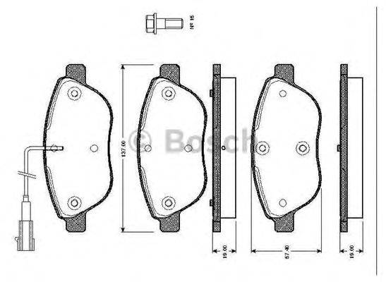 BOSCH 0 986 TB2 415