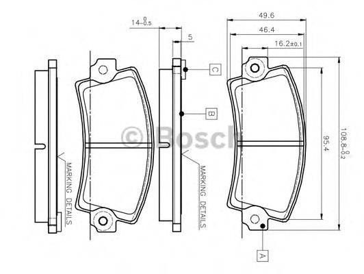BOSCH 0 986 TB2 485