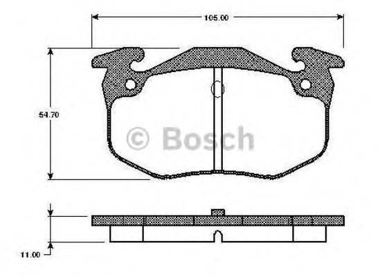 BOSCH 0 986 TB2 517